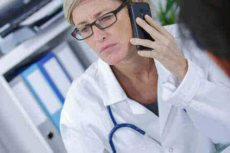 Doctor On Phone Doctor On Phone