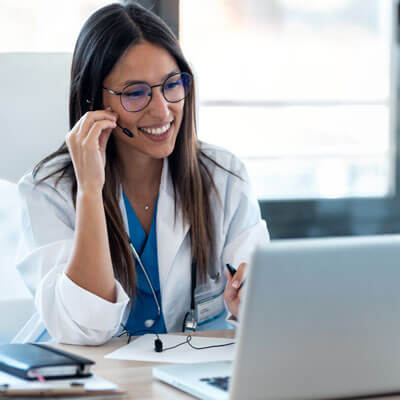 Female Doctor Video Call